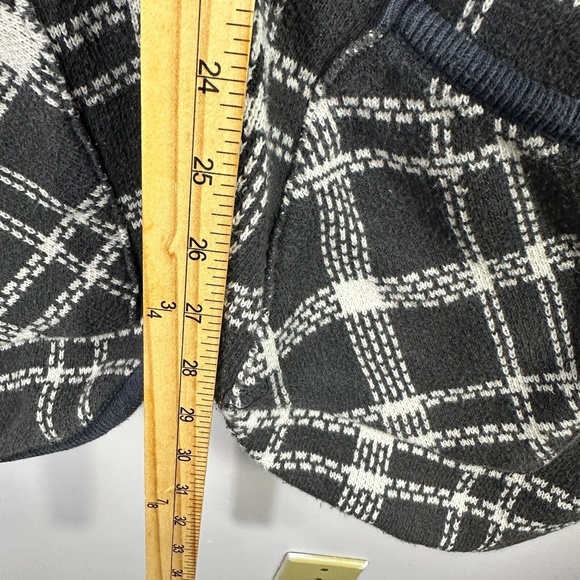 Diane Von Furstenberg Cardigan Women S Plaid Retro Preppy Grunge 90s Academia - Picture 5 of 6